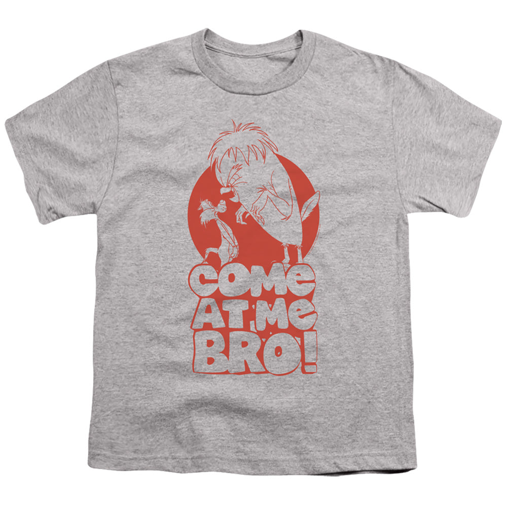 Looney Tunes Come at Me Kids Youth T Shirt Athletic Heather Officially Licensed