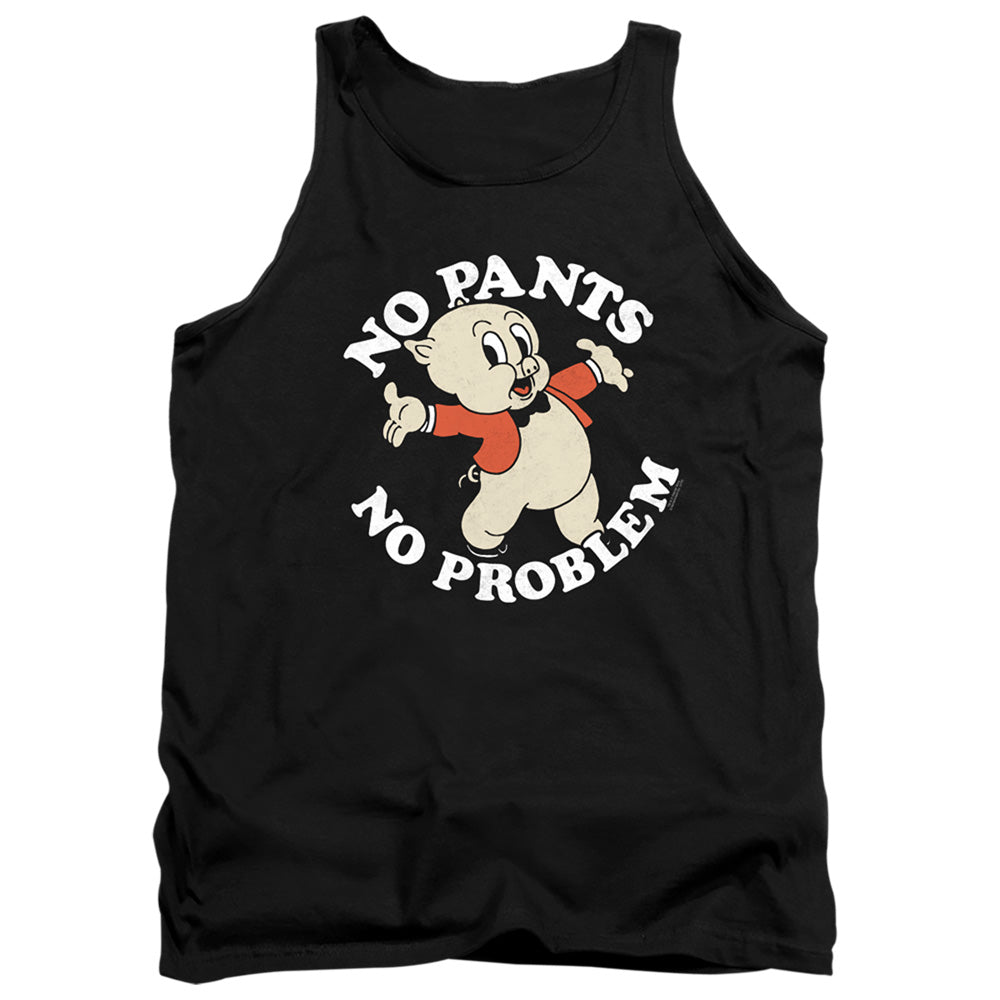 Looney Tunes No Pants Mens Tank Top Shirt Black Officially Licensed
