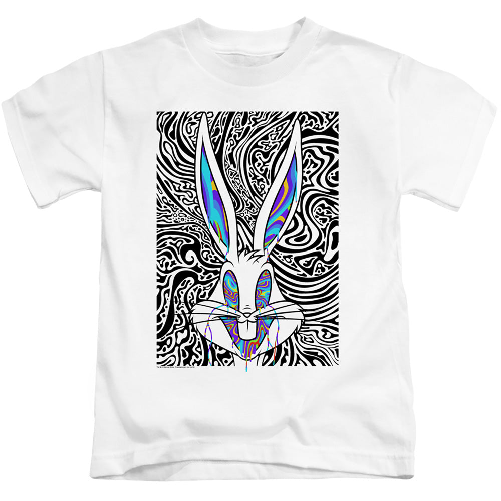 Looney Tunes Wild Bugs Juvenile Kids Youth T Shirt White Officially Licensed