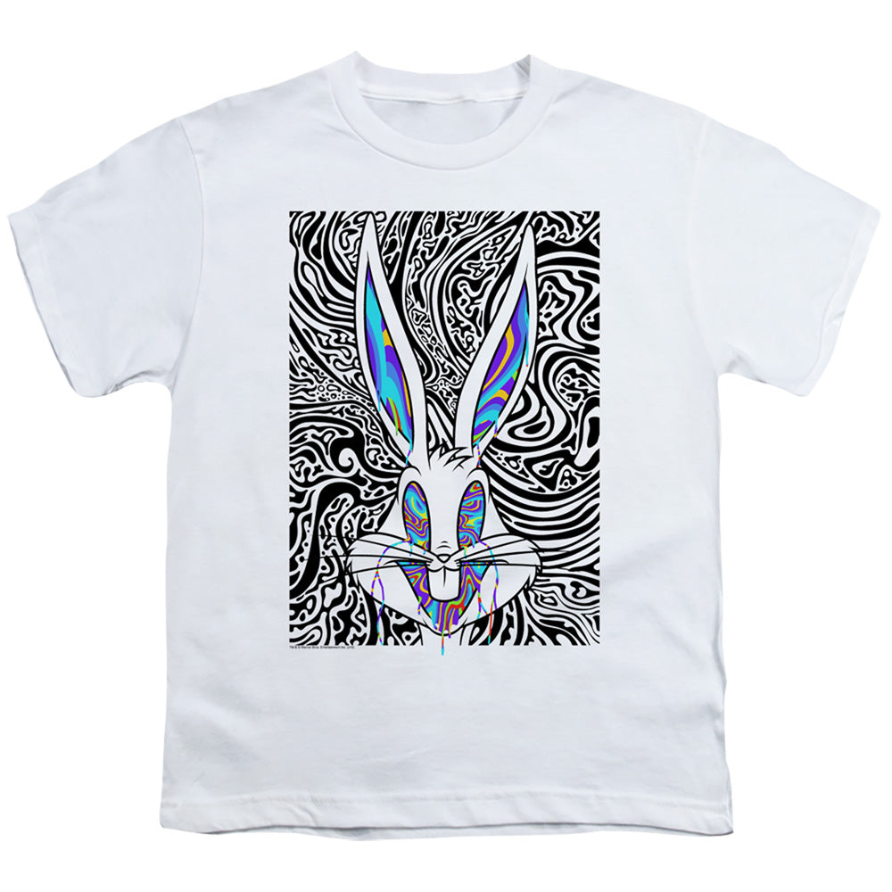 Looney Tunes Wild Bugs Kids Youth T Shirt White Officially Licensed