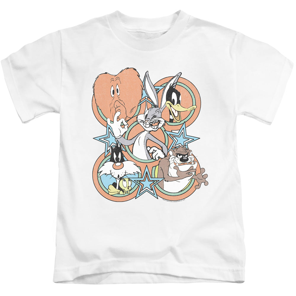 Looney Tunes Screen Stars Juvenile Kids Youth T Shirt White Officially Licensed