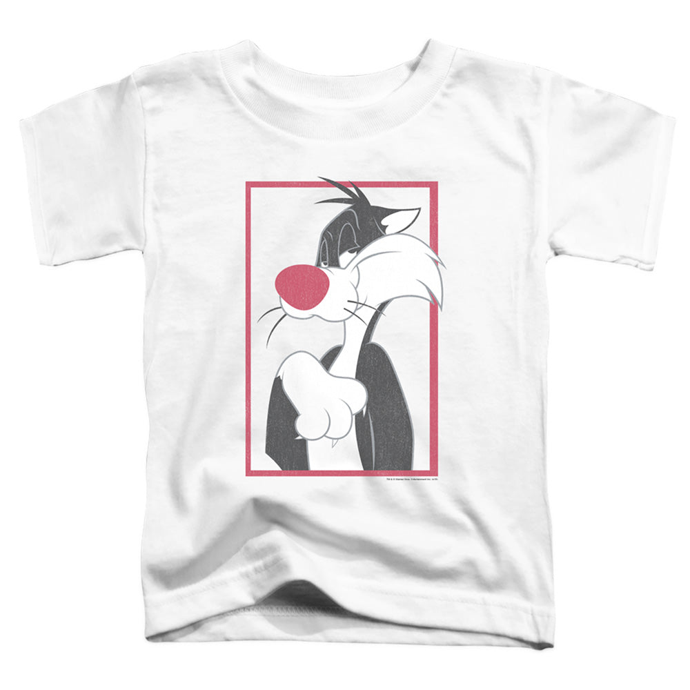 Looney Tunes Sylvester Toddler Kids Youth T Shirt White Officially Licensed