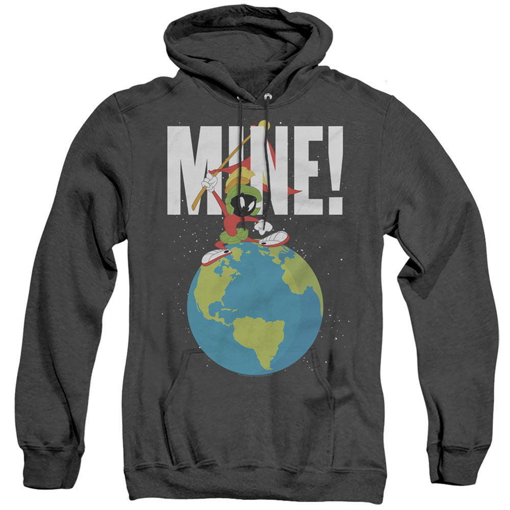 Looney Tunes Mine Heather Mens Hoodie Black Officially Licensed