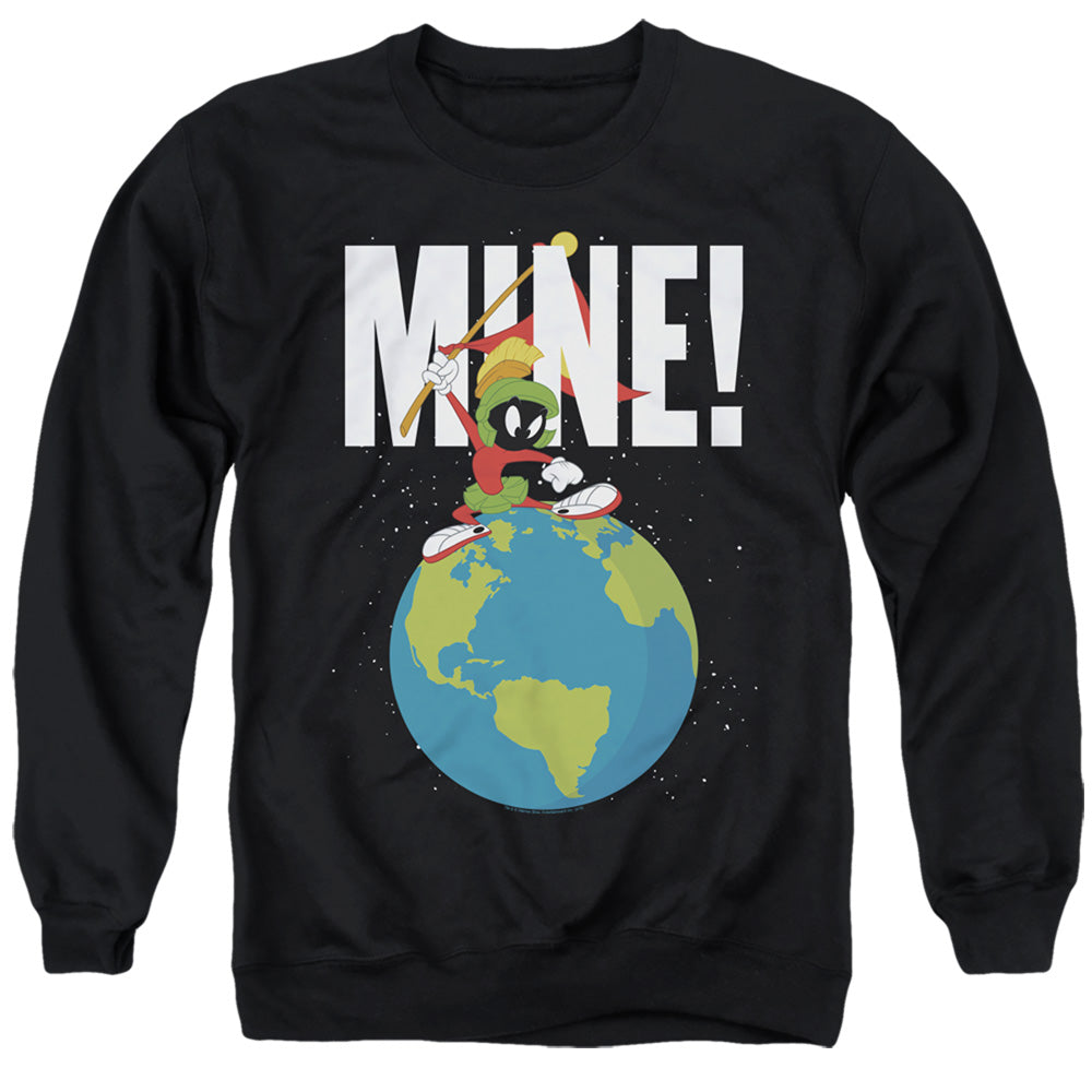 Looney Tunes Mine Mens Crewneck Sweatshirt Black Officially Licensed