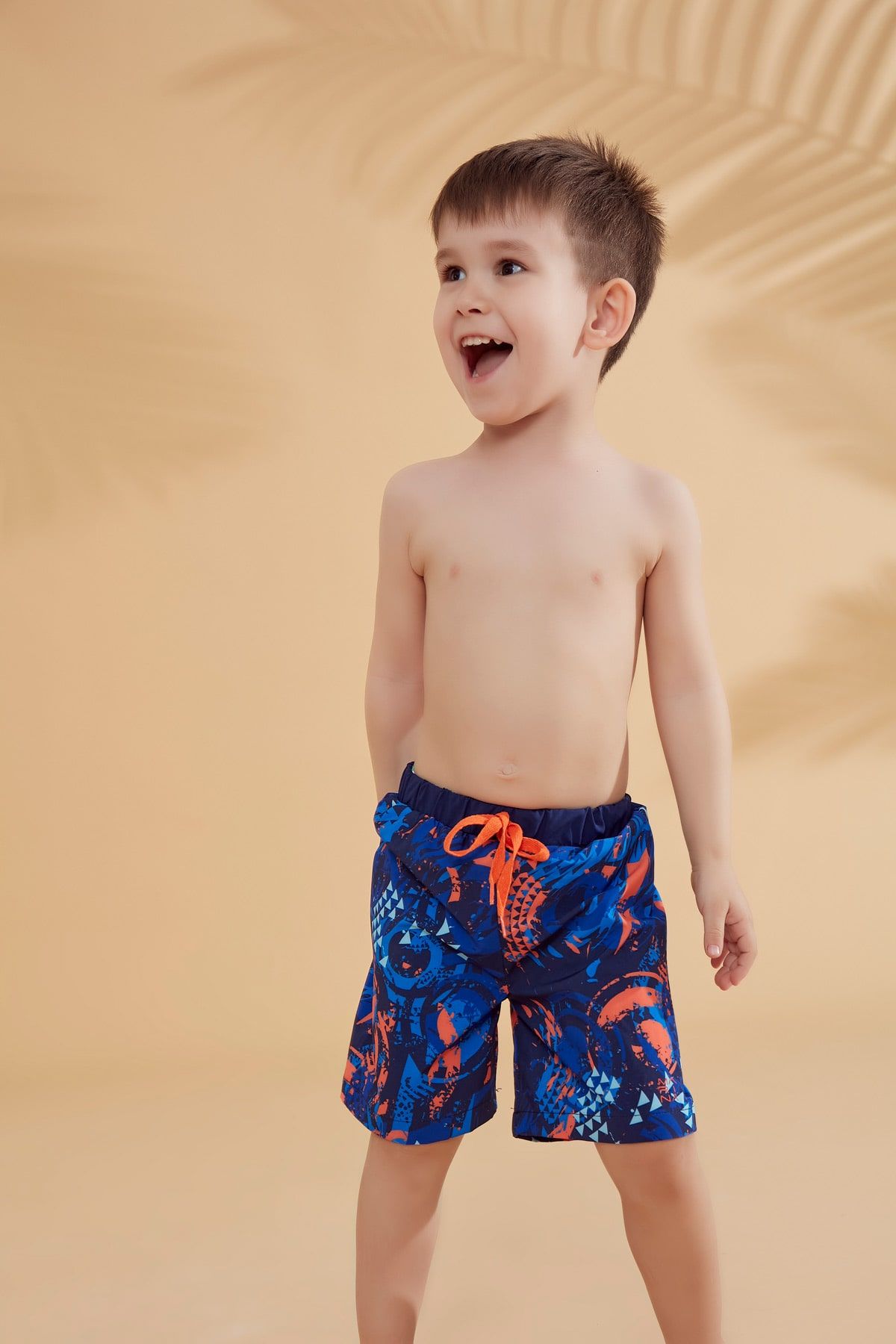 Woven Navy Boys Shorts B2362