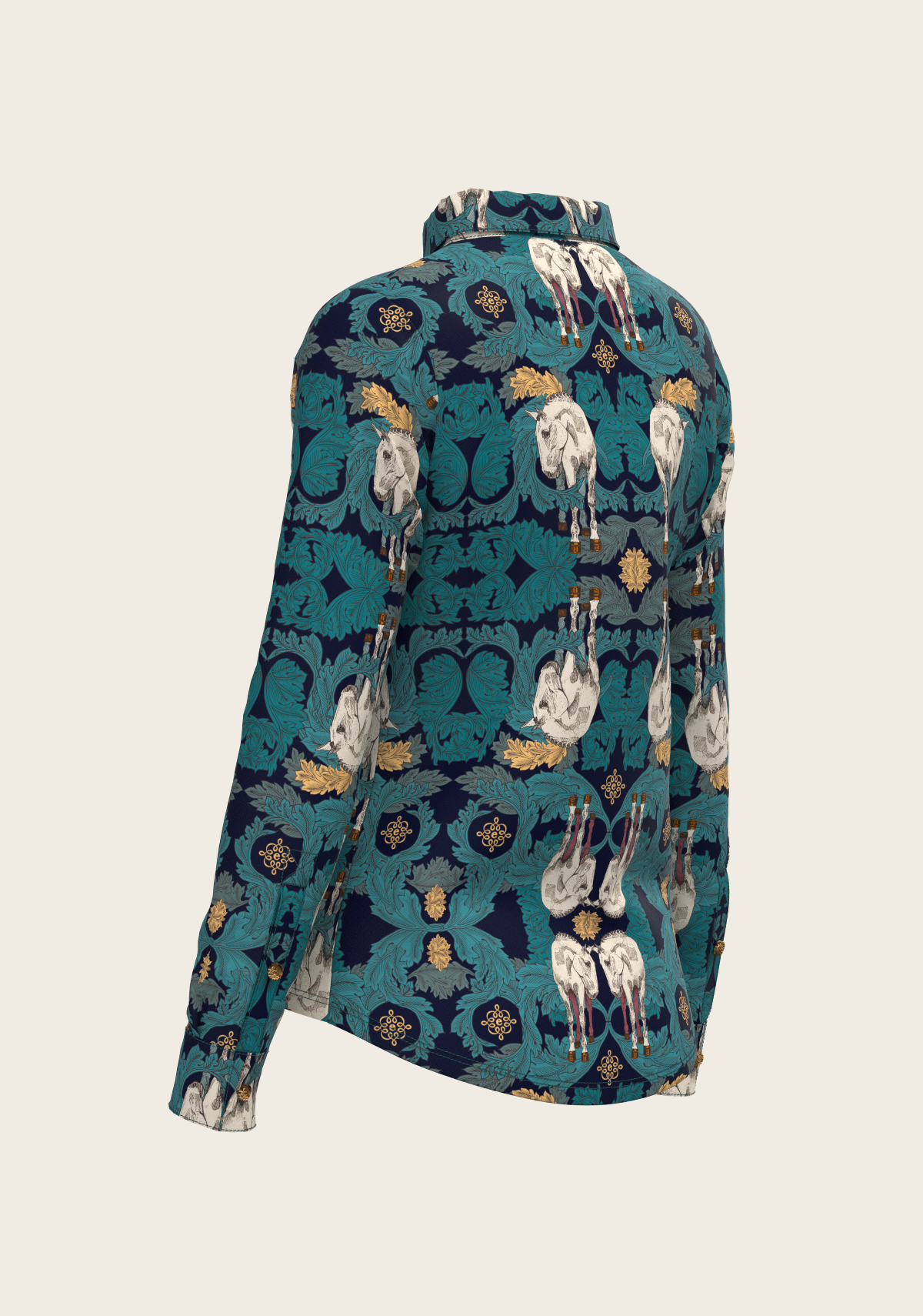 Valientos Ladies Button Shirt