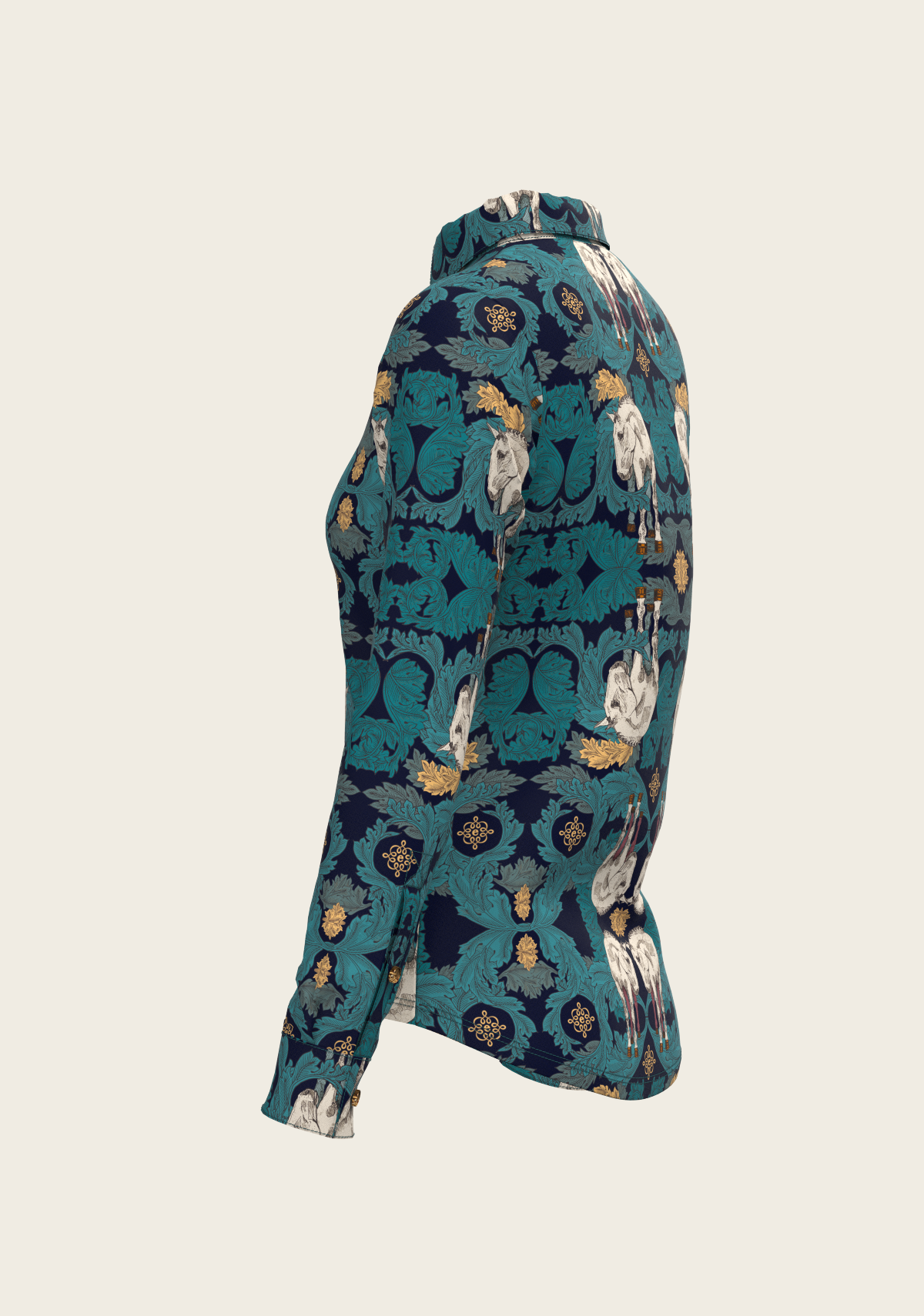 Valientos Ladies Button Shirt