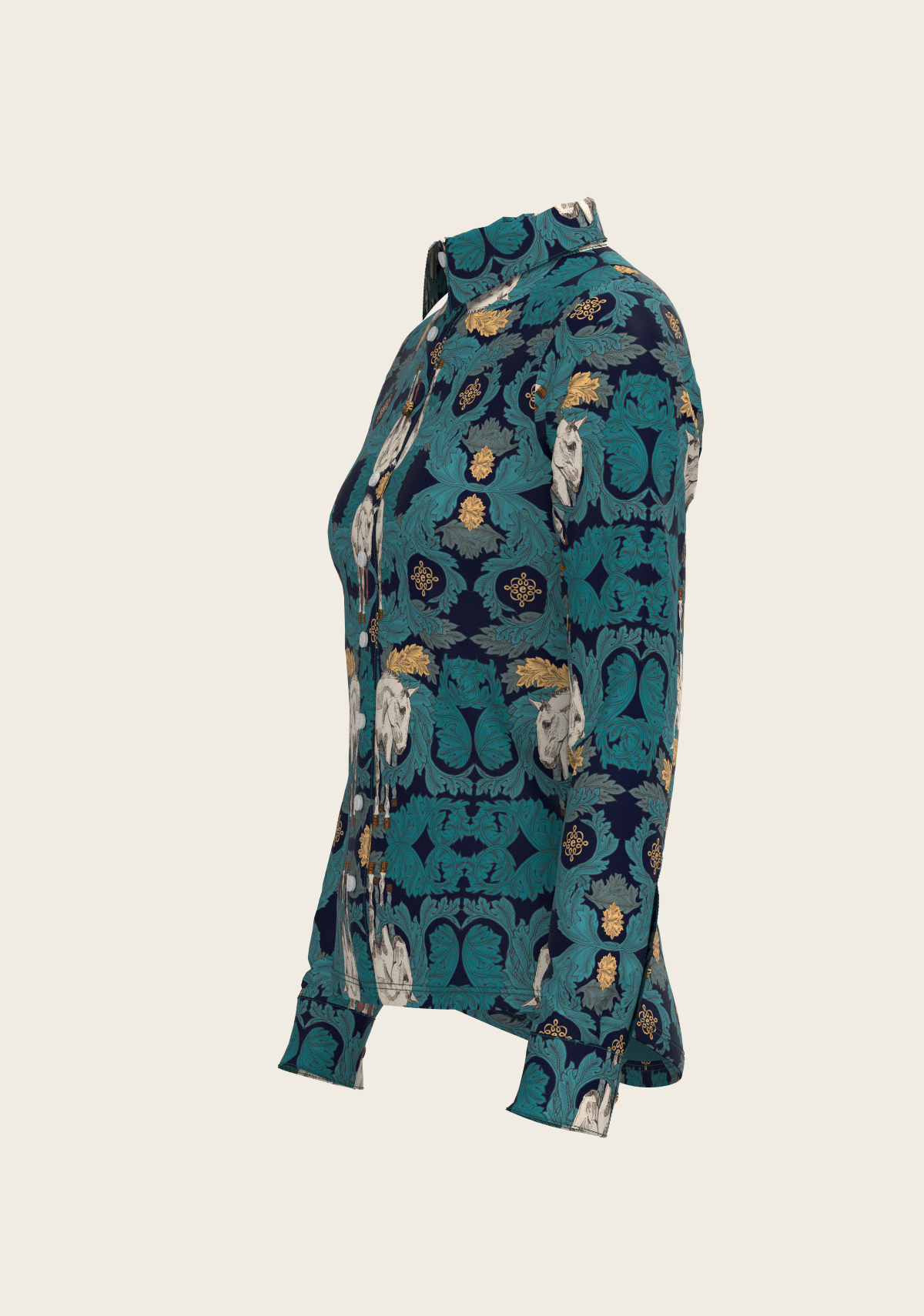 Valientos Ladies Button Shirt