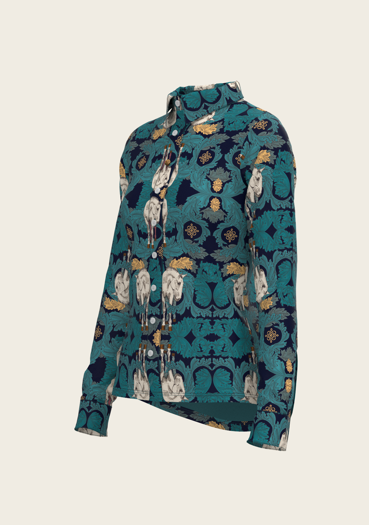 Valientos Ladies Button Shirt