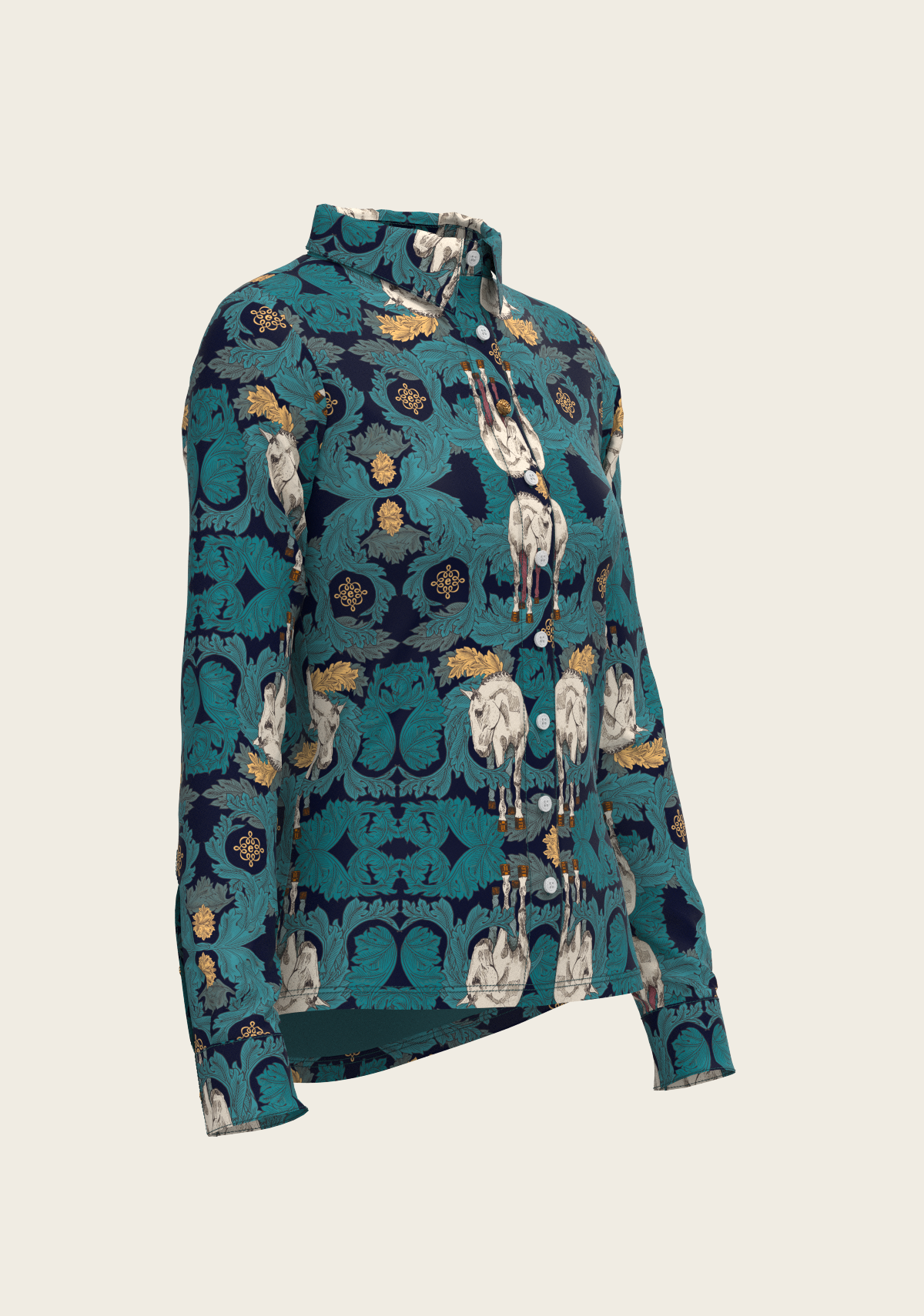 Valientos Ladies Button Shirt