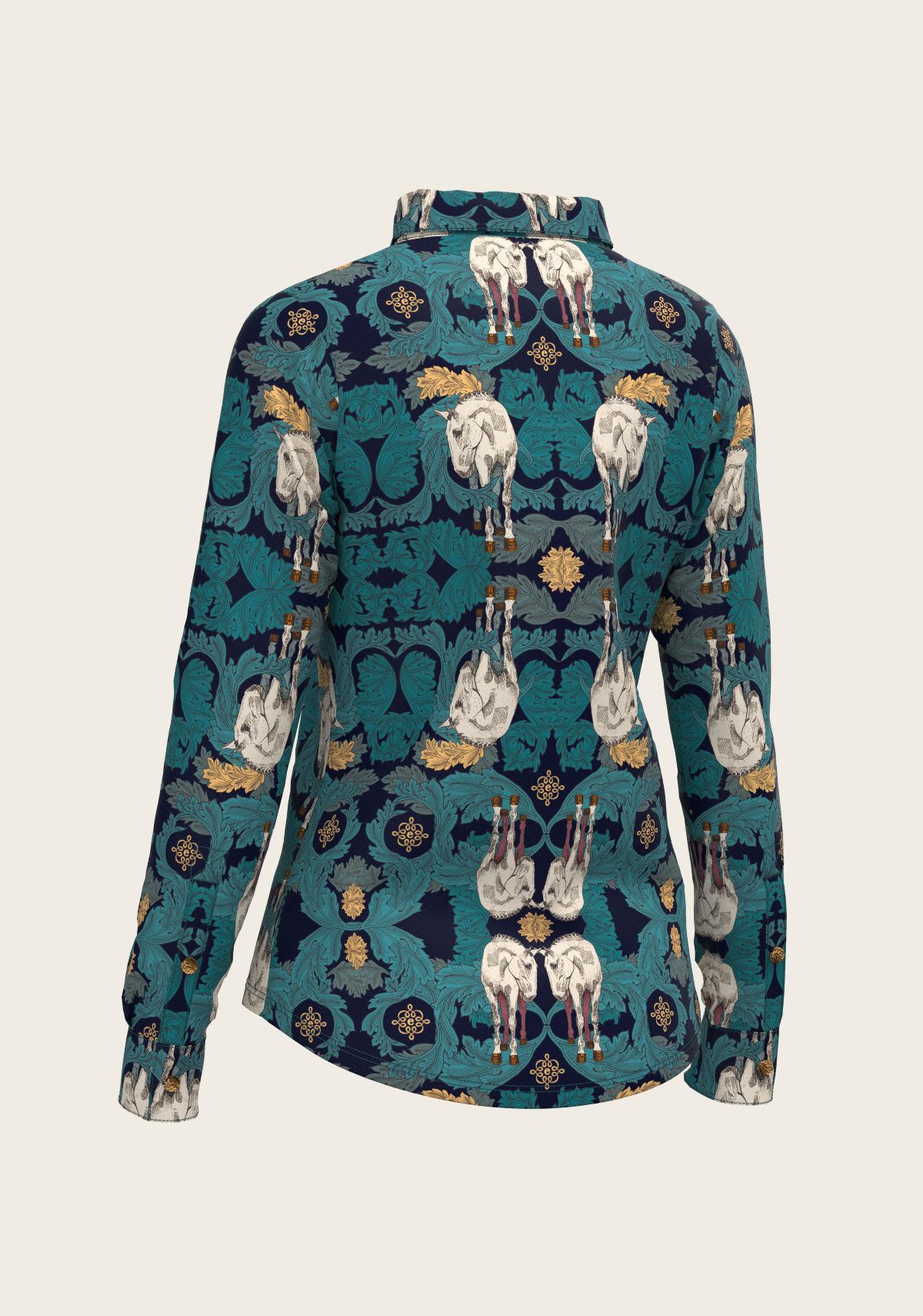 Valientos Ladies Button Shirt