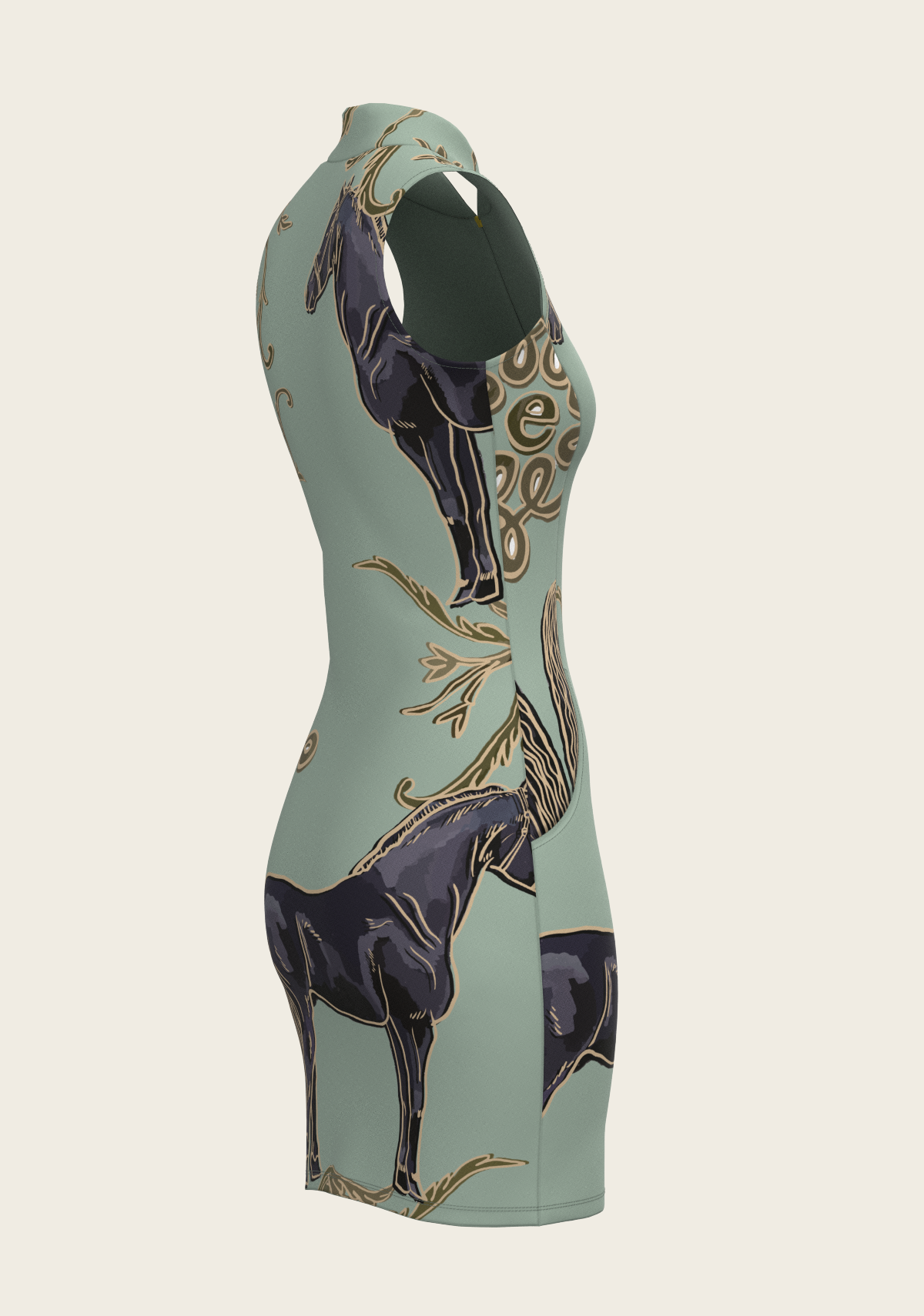 Grande Horse Golf Dress