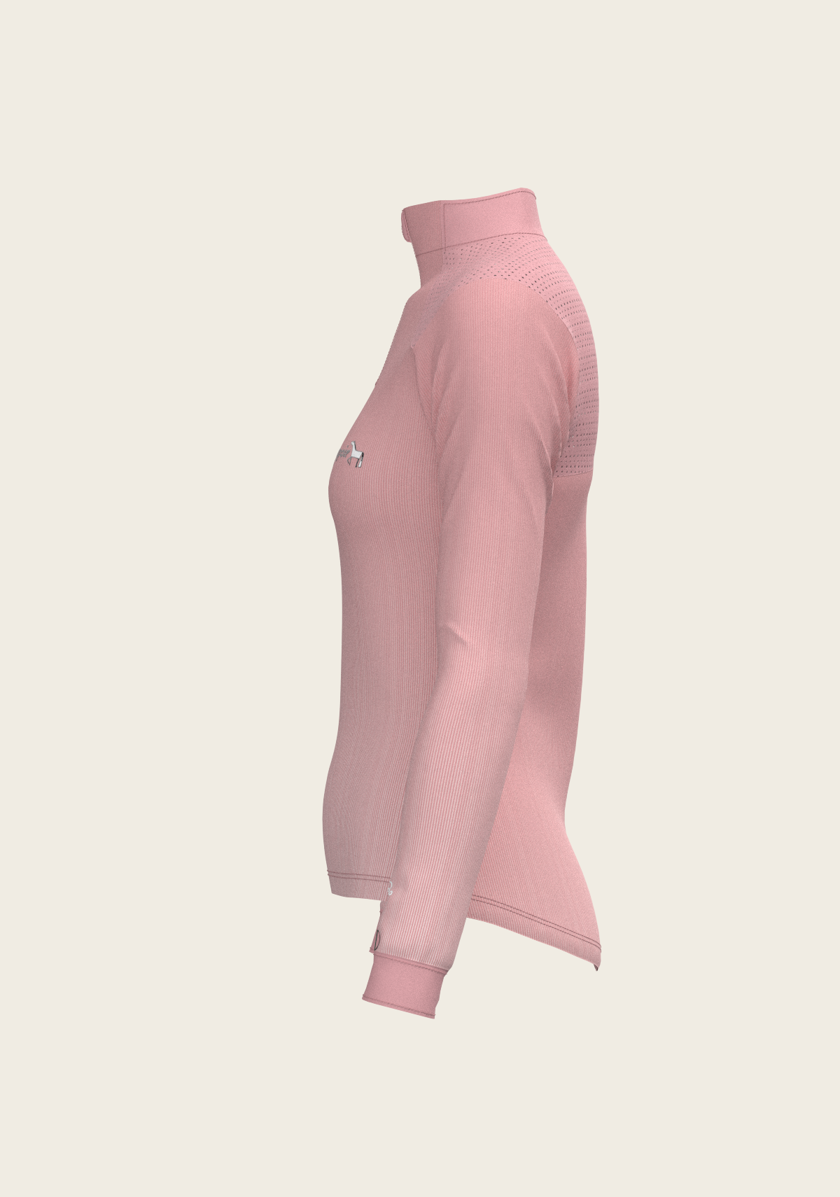 Stripes on Rose Sport Sun Shirt