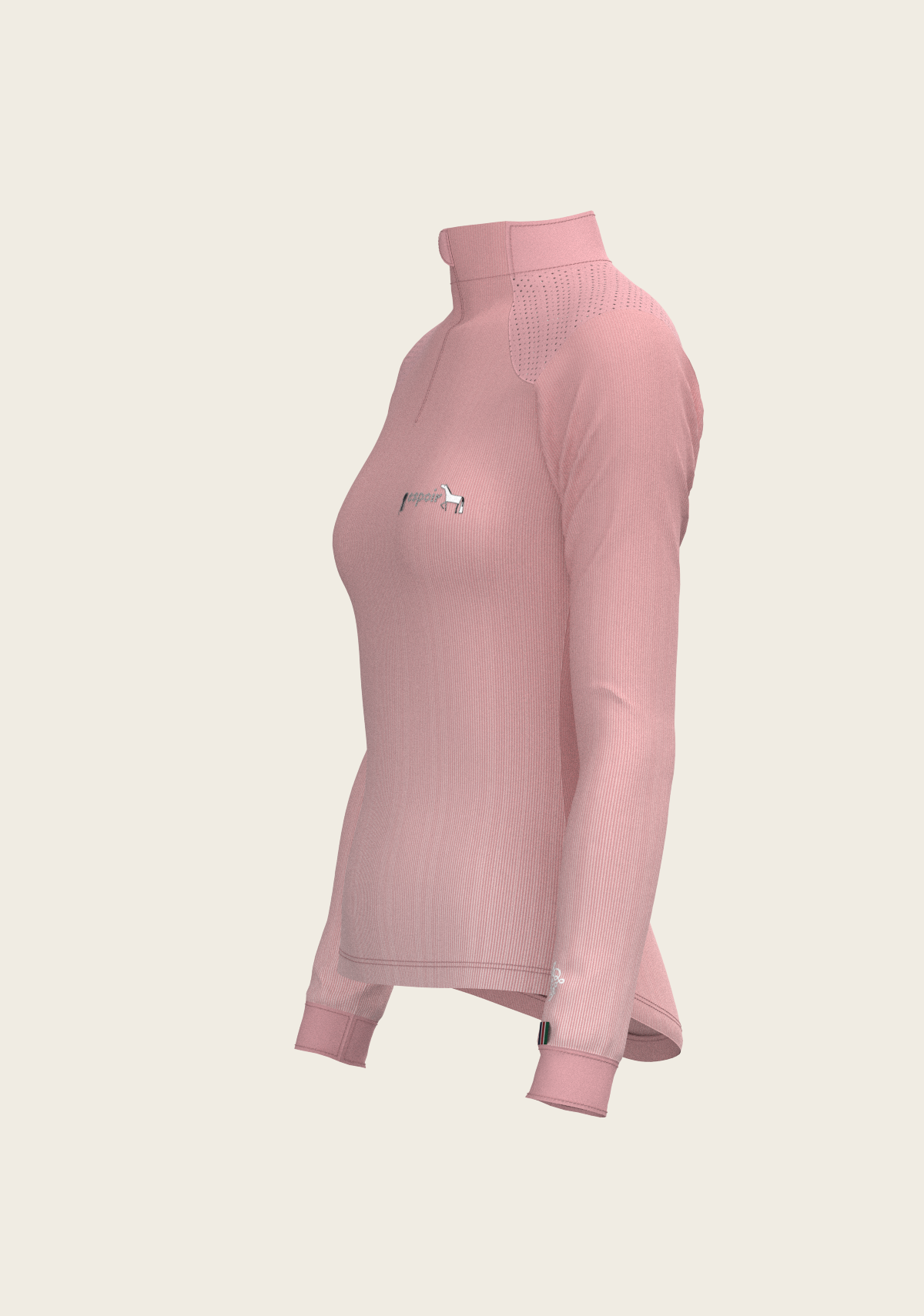 Stripes on Rose Sport Sun Shirt