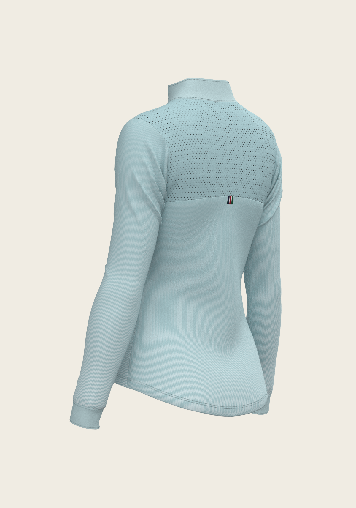 Stripes on Sky Blue Sport Sun Shirt