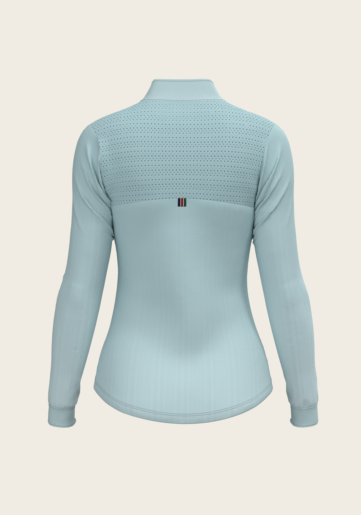Stripes on Sky Blue Sport Sun Shirt