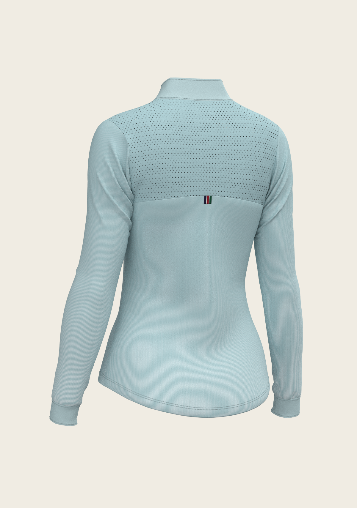 Stripes on Sky Blue Sport Sun Shirt