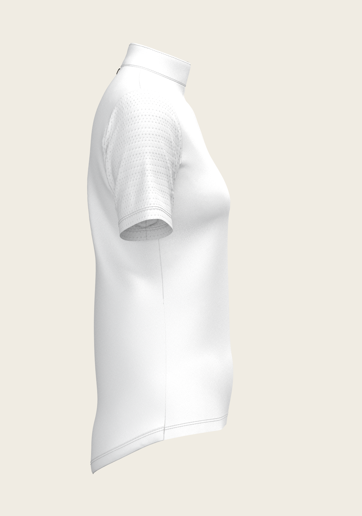 White with Forest on Navy Inner Details Short Sleeve Show Shirt