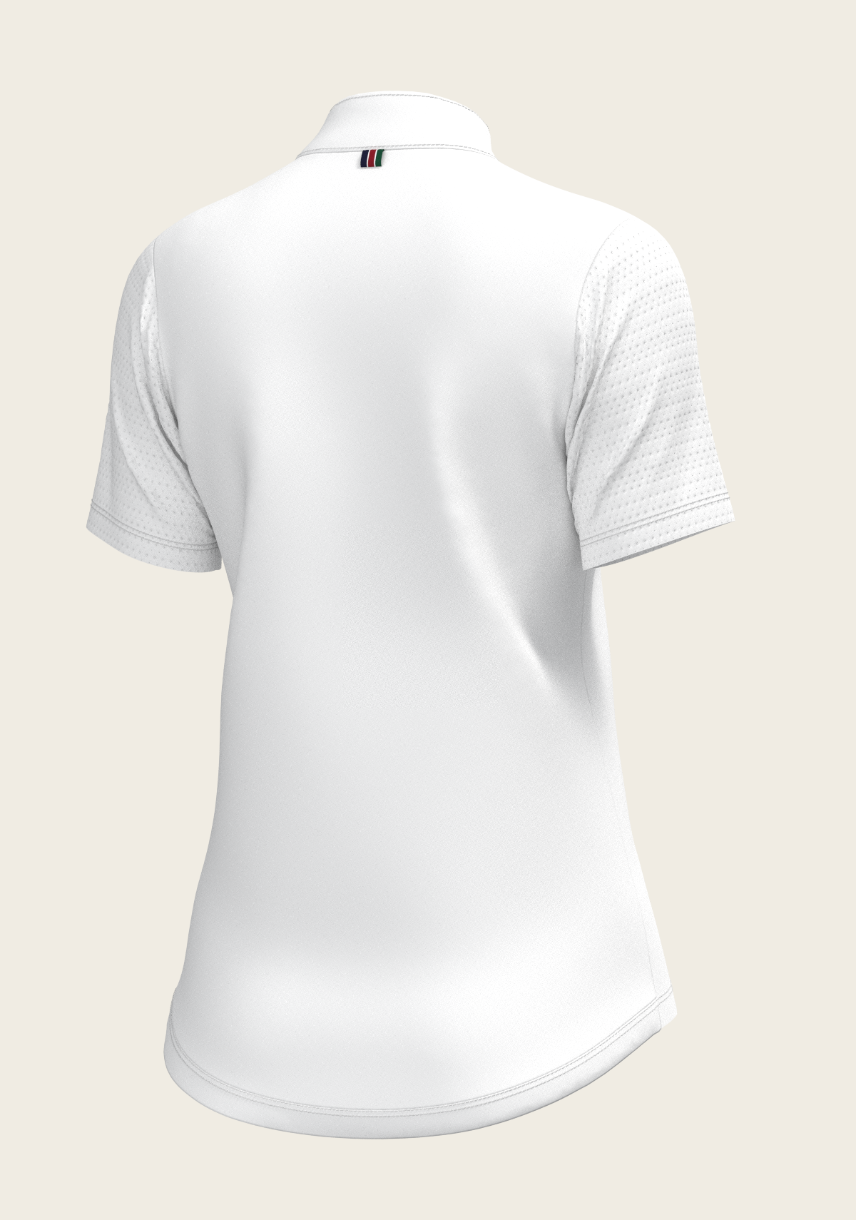 White with Forest on Navy Inner Details Short Sleeve Show Shirt