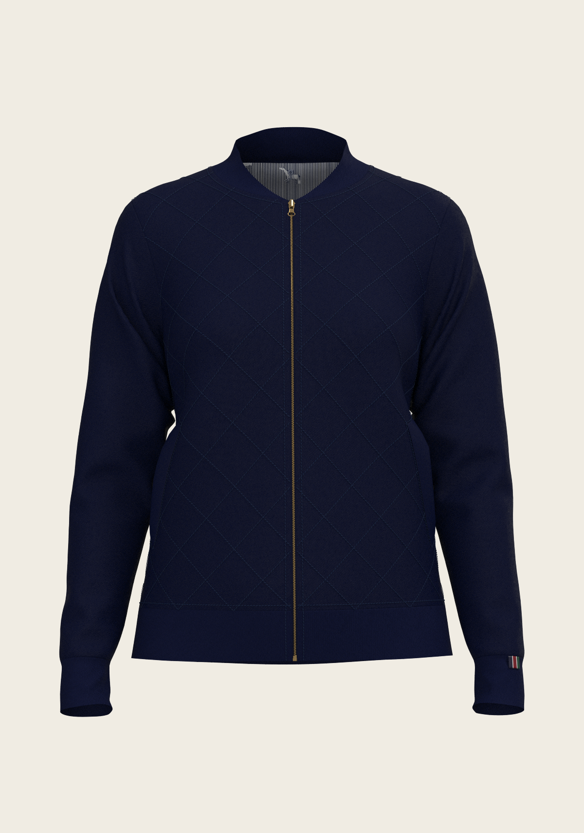 Navy Stripes Reversible Jacket