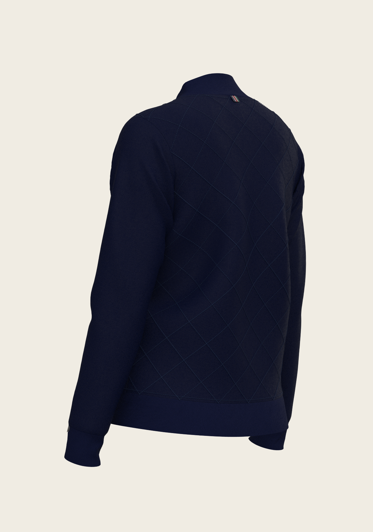 Navy Stripes Reversible Jacket