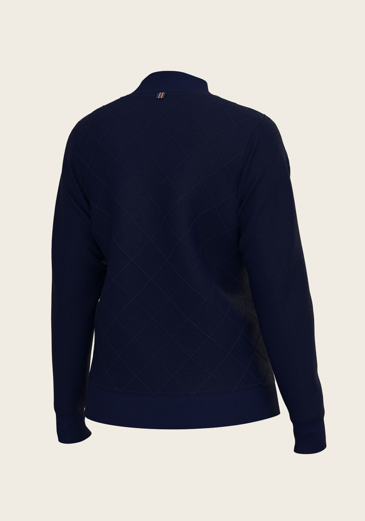 Navy Stripes Reversible Jacket