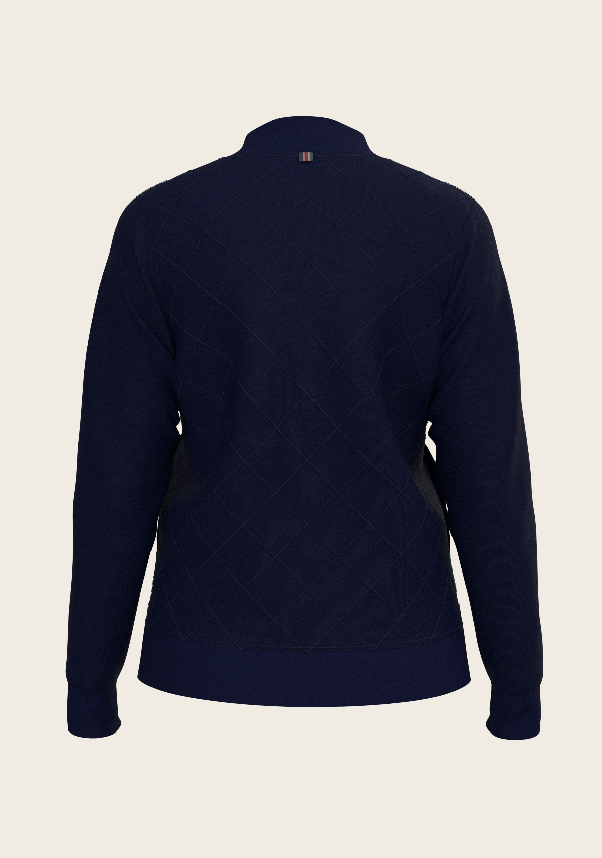 Navy Stripes Reversible Jacket