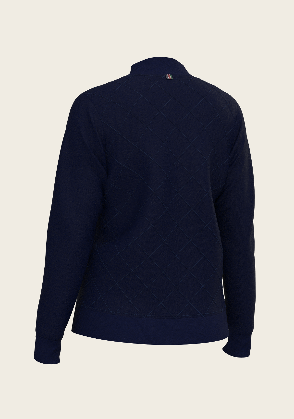 Navy Stripes Reversible Jacket