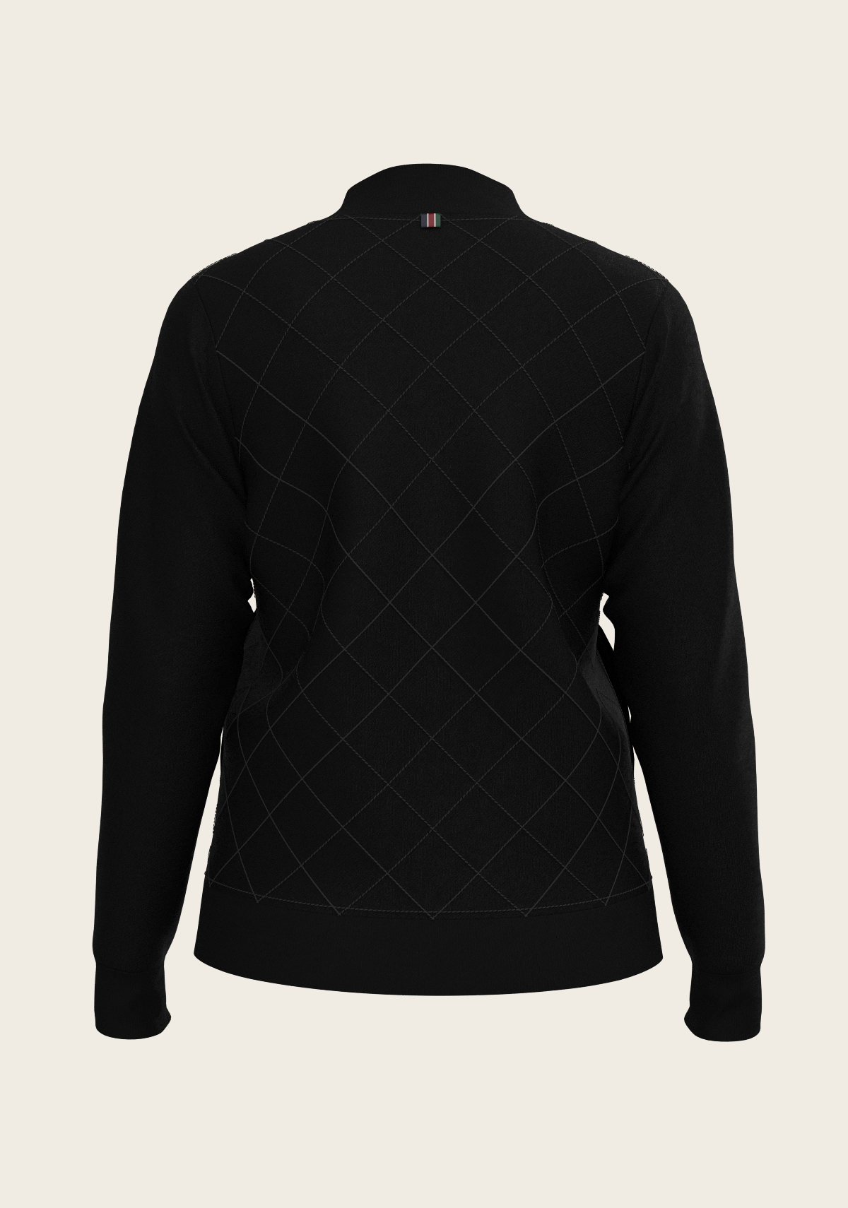 Bouquet on Black Reversible Jacket
