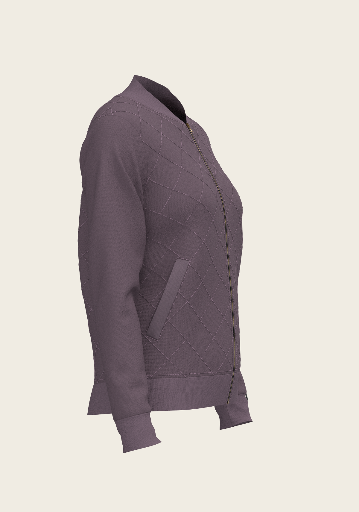 Poppy Seed Island Horses Reversible Jacket