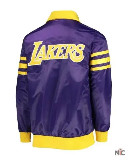 Lakers Starter Purple The Captain II Jacket