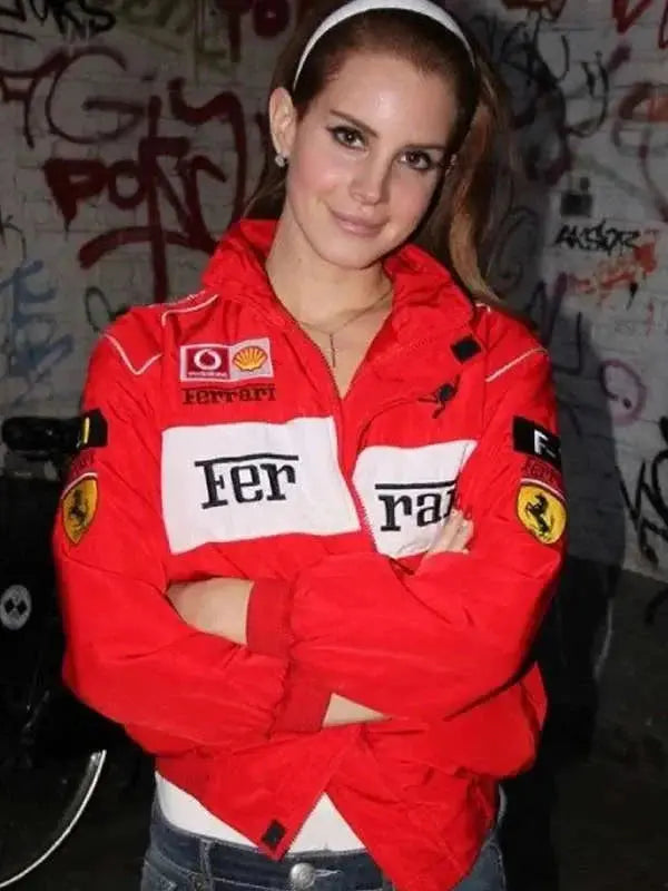 Lana Del Rey Ferrari Bomber Jacket