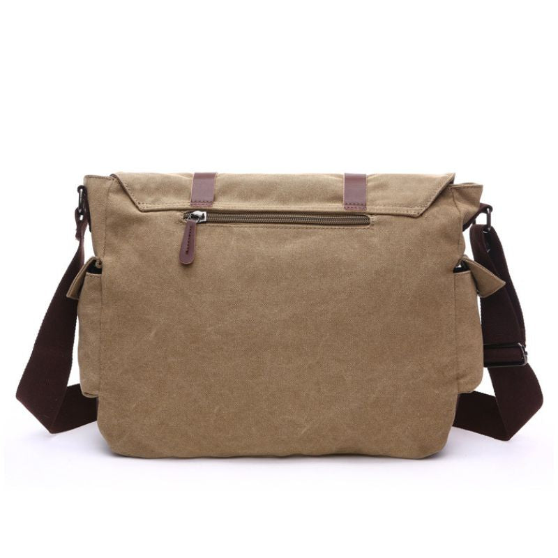 Large Travel Canvas Messenger Bag