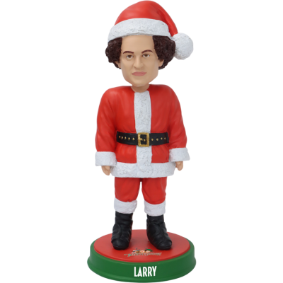 The Three Stooges Santa Bobbleheads