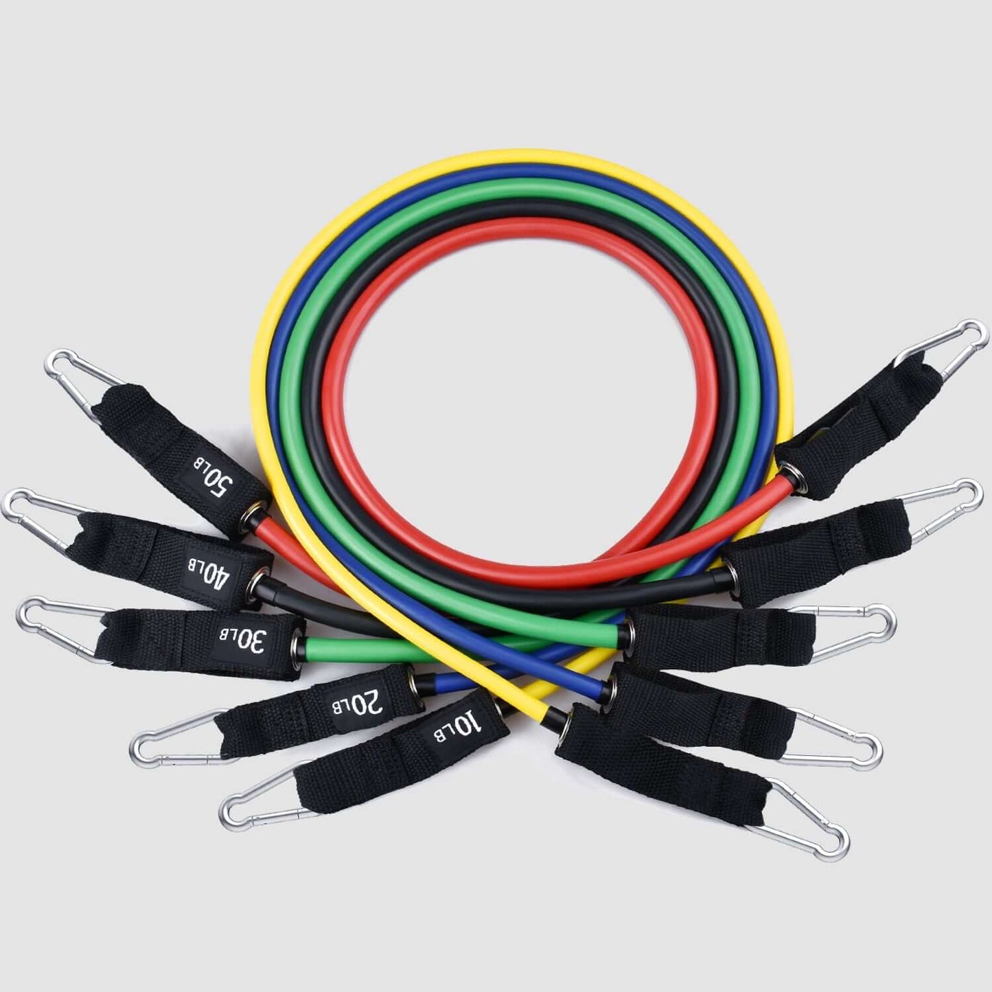 JupiterGear Intey 13-Pcs Resistance Band Home Workout Set