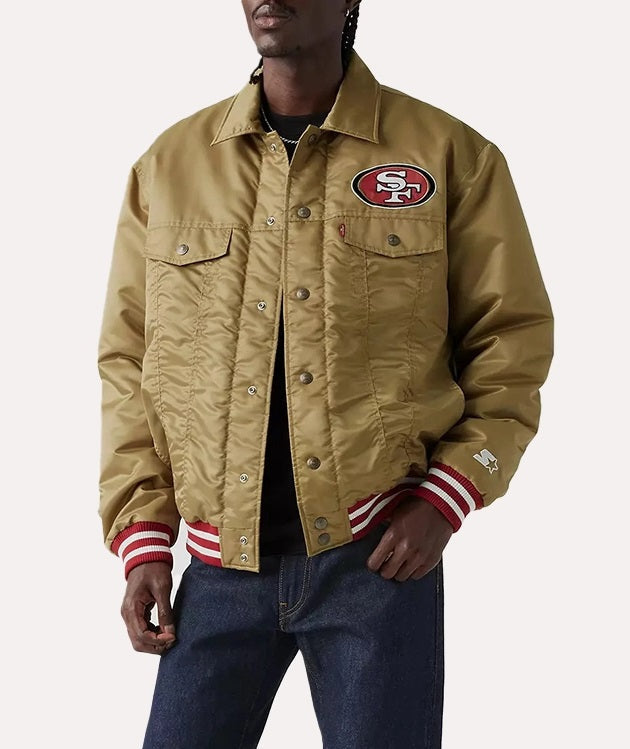 Levis x Starter San Francisco 49ers Jacket