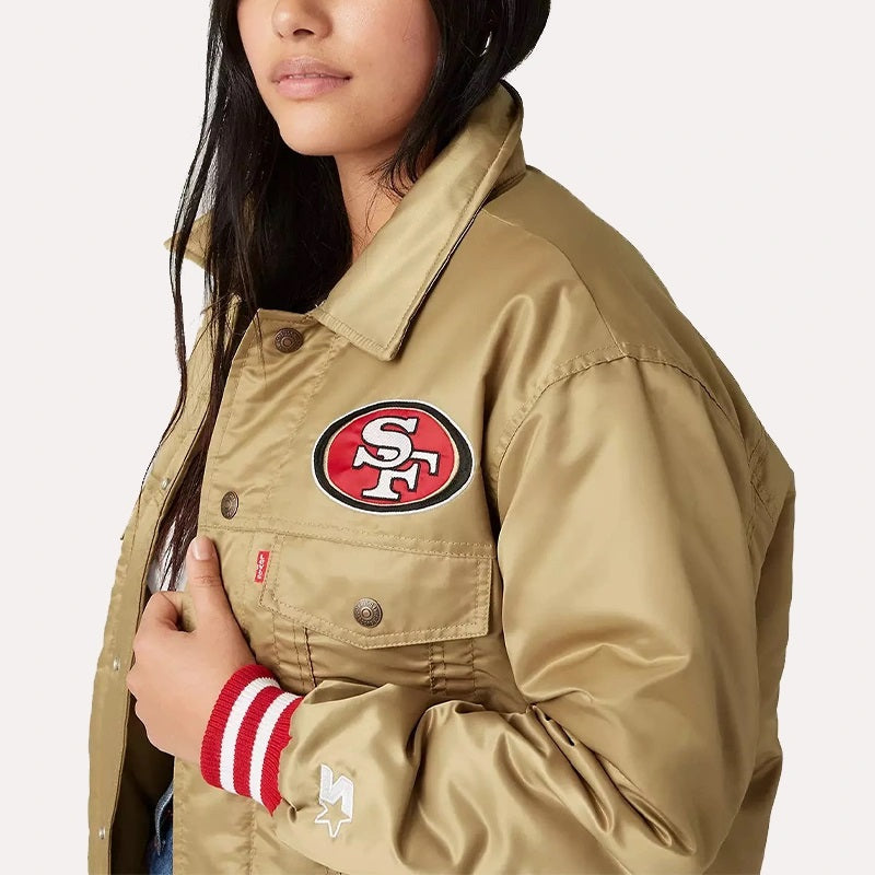 Levis x Starter San Francisco 49ers Jacket