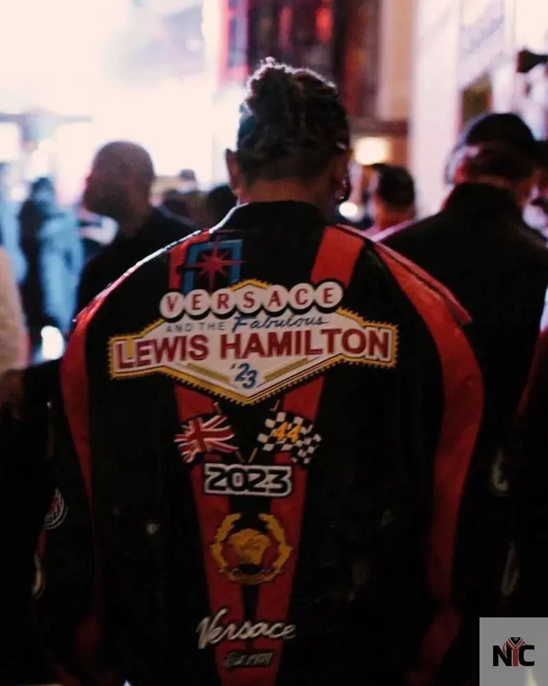 Lewis Hamilton Las Vegas Versace Racing Jacket