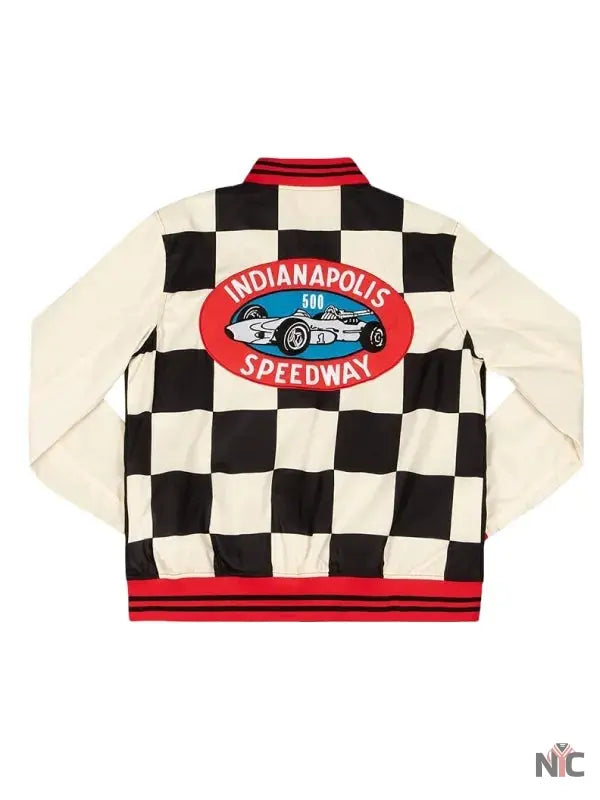 Lexie Hull Indianapolis 500 Checkered Flag Jacket