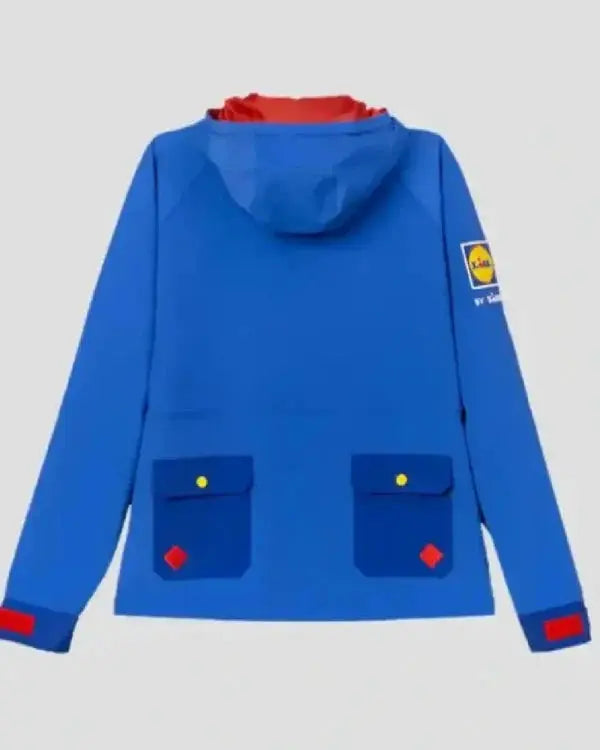 Lidl by Lidl Blue Hooded Parka Jacket