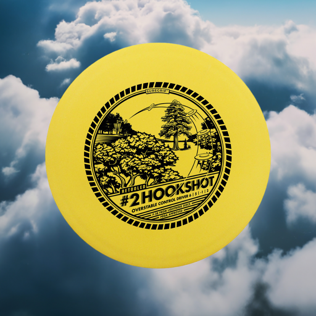 Lightning Sure Grip #2 Hookshot Fairway Driver Golf Disc - Triathlete Store