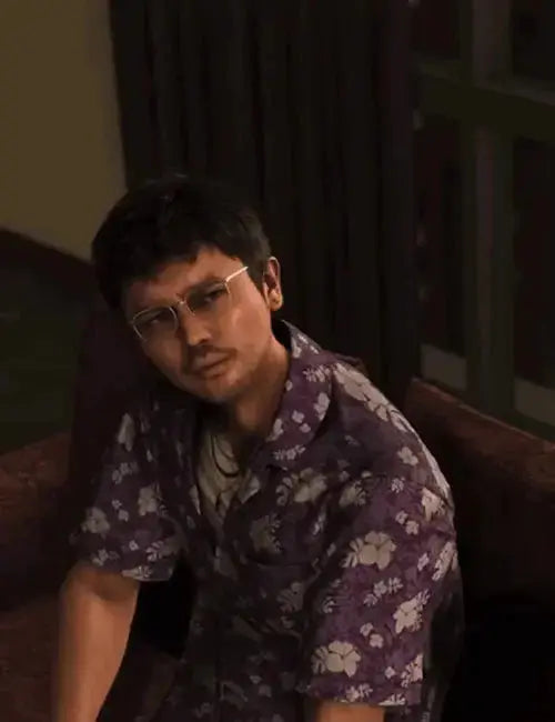 Like A Dragon Infinite Wealth Eric Tomizawa Purple Shirt