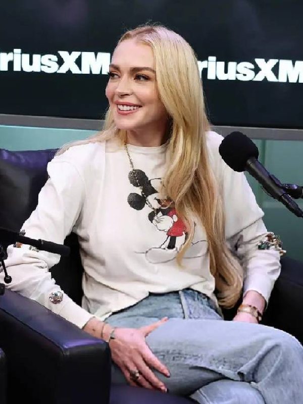 Lindsay Lohan Freakier Friday Graphic Sweatshirt