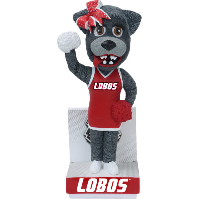 Lobo Lucy New Mexico Lobos Mascot Bobblehead