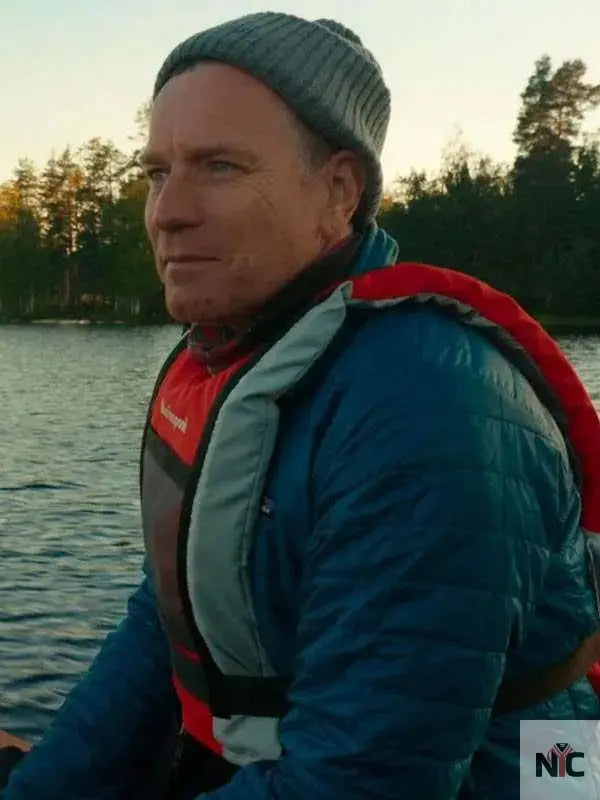 Long Way Home 2025 Ewan McGregor Blue Jacket