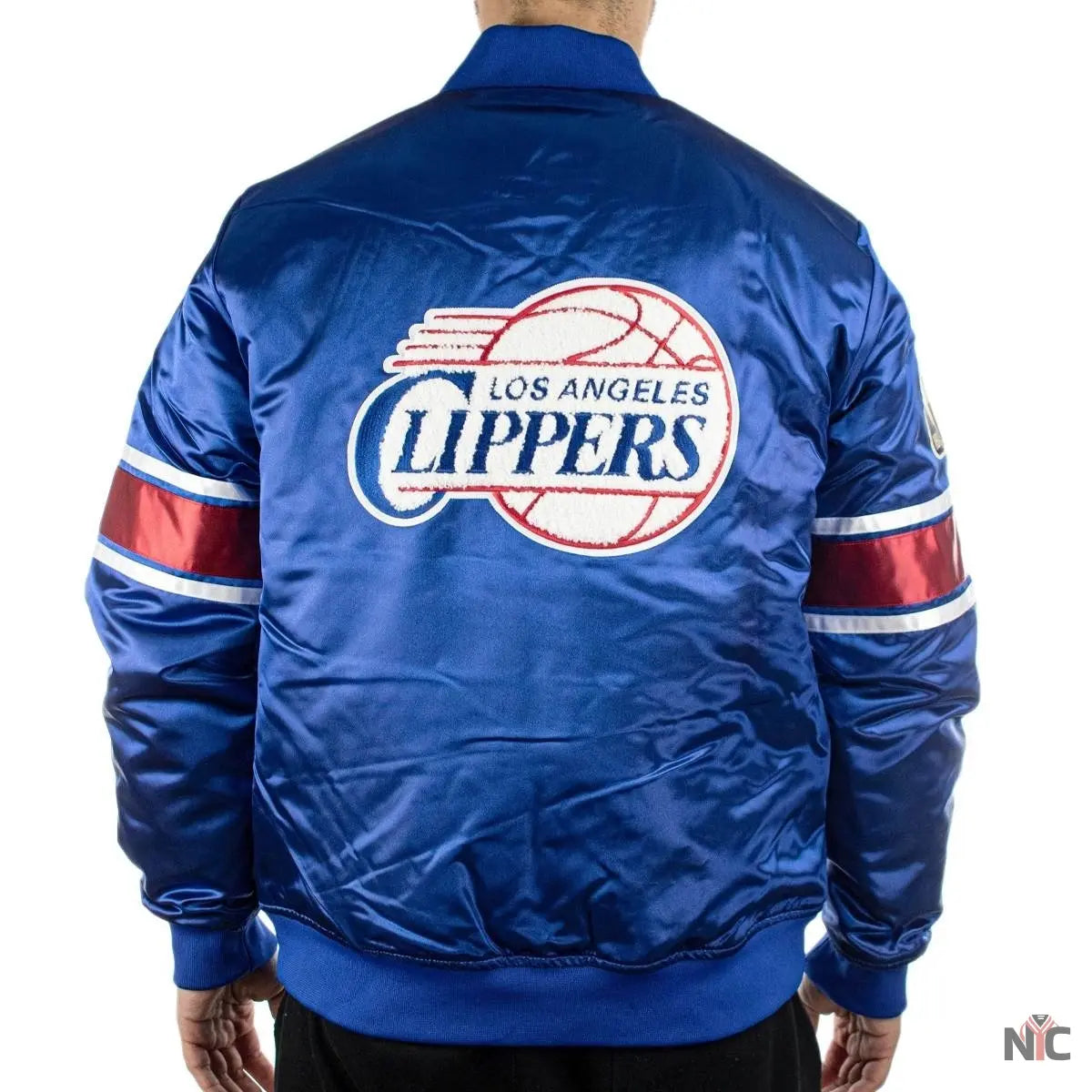 Los Angeles Clippers NBA Heavyweight Satin Jacket