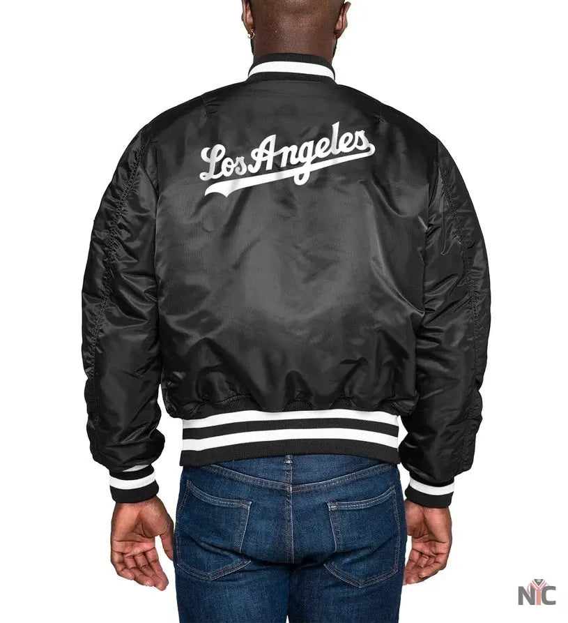Los Angeles Dodgers Alpha Industries Ma-1 Bomber Jacket