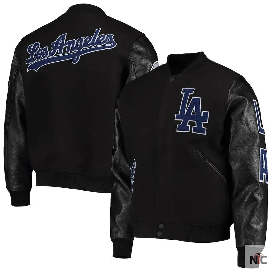 Los Angeles Dodgers Full-zip Wool Varsity Jacket