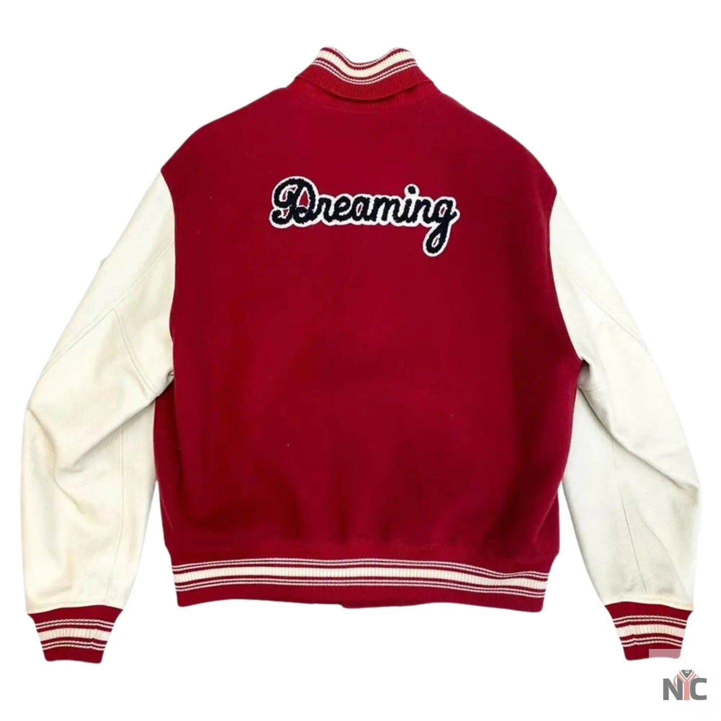 Louis Vuitton Dreaming Red Varsity Jacket