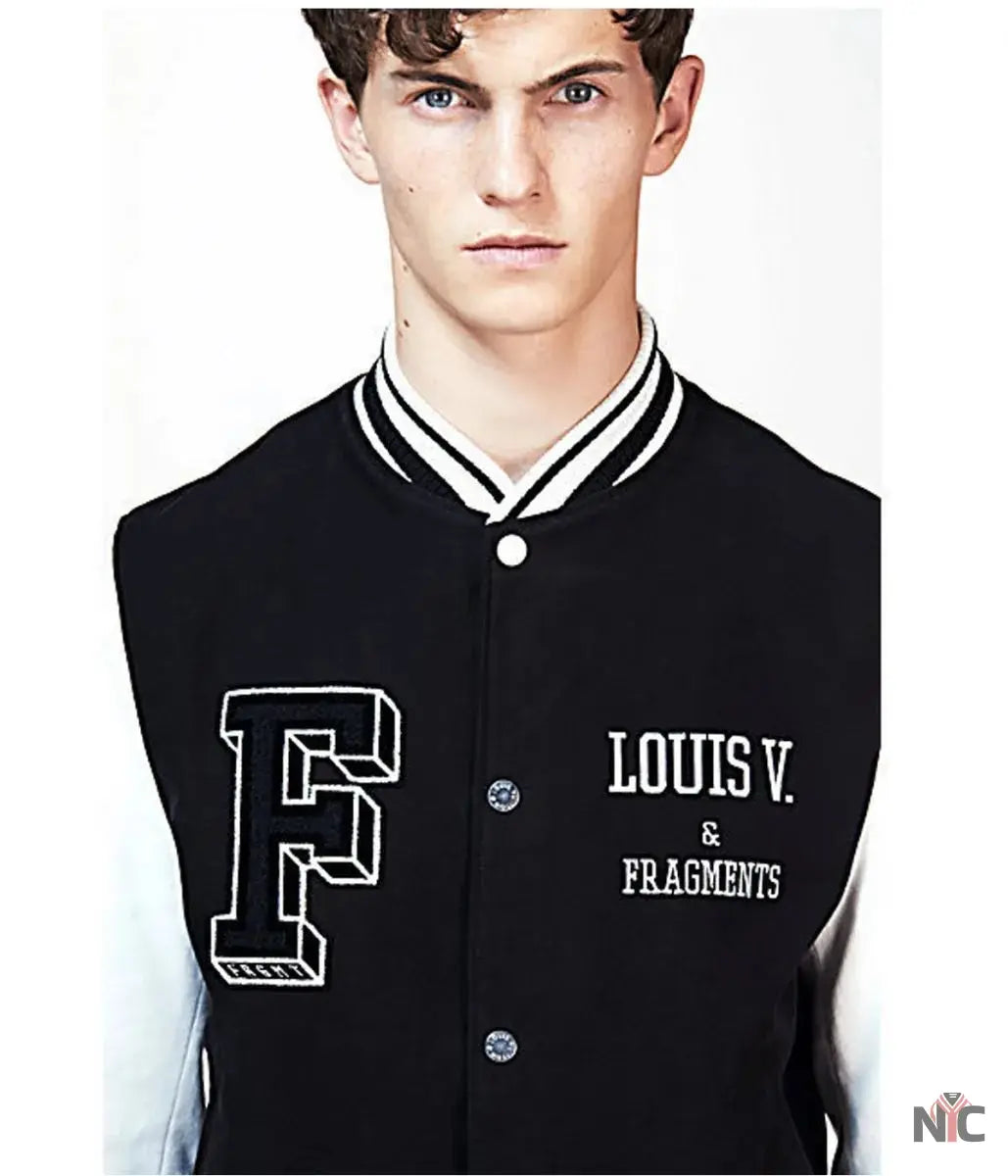 Louis Vuitton Fragment Letterman Varsity Jacket